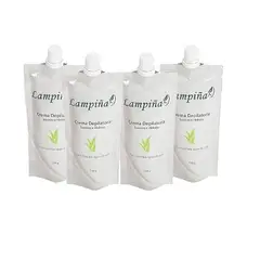 GENERICO - Crema Depiladora Corporal Lampiña 4 Unidades 120Gr