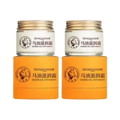 BIOAQUA - Aceite De Caballo Anti-Envejecimiento 70Gr 2 Unidades