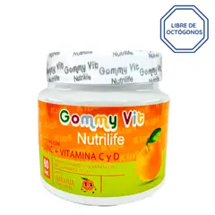 GENERICO - GOMITAS COM ZINC MAS VITAMINA C Y D