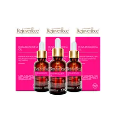 GENERICO - Aceite De Rosa Mosqueta Rejuvenece Plus 30ml 3 Unidades