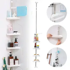 OEM - Esquinero de Baño Telescopico Ajustable Soporta hasta 16Kg