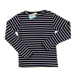 RED CARROT - Polo azul marino rayado