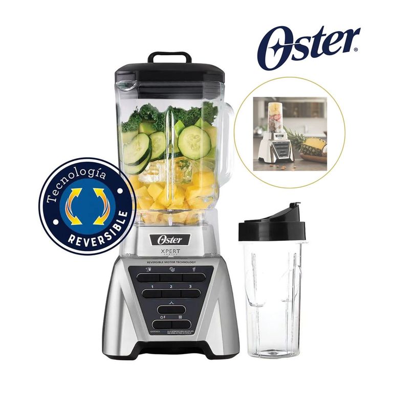 Licuadora Oster® Xpert Series™ vaso Boroclass® 1100W