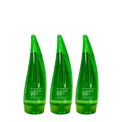 WOKALI - Aloe Vera 99% Gel Calmante Fruit of the 260ml 3 Unidades