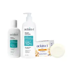 GENERICO - Crema Ultra hidrat urea 10% 450Gr y 150Gr Aclara-t + Jabón Avena 80Gr