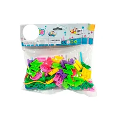 GENERICO - Enhebrado de Letras Pasado de Abecedario Juego Didáctico