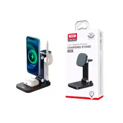 XO SIMPLE IS BEAUTY - Base de carga Magnetica 4 en 1 para Teléfono Móvil XO-TK23