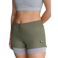 REVATI - Short deportivo con biker para mujer