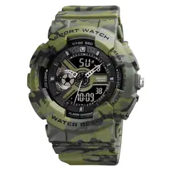 SKMEI - - Reloj Análogo-Digital 1689CMGN para Hombre