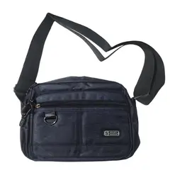 GENERICO - Morral Bandolera casual de nilón para hombre