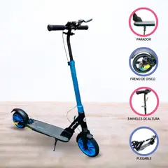 OKA - Scooter de Aluminio »JUVENIL» BLUE