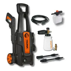 TRUPER - Combo Hidrolavadora 1800psi + dispensador de jabon con cañon