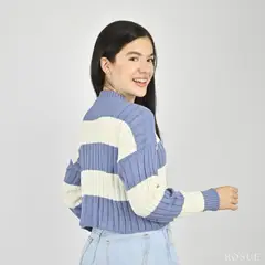 ROSUE - Chompa de Hilo Mujer de Invierno Aureline