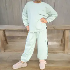 GENERICO - Conjunto Jogger Chompa Niña Yooki Kids_.