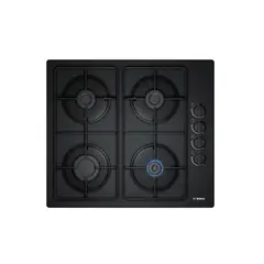 BOSCH - Cocina POP6B6B80V Empotrable a Gas 60 cm Vidrio templado Negro