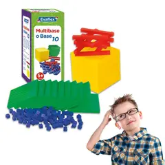 EVAFLEX - Multibase 10 o Base 10 en Caja Juego Didáctico