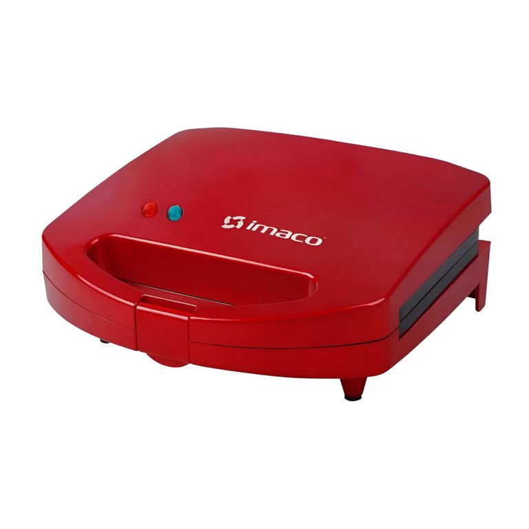 Sandwichera Maker IST101RM de 2 Panes Rojo Metálico