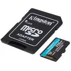 KINGSTON - Memoria Micro SD Canvas Go Plus 256GB -NUEVO MODELO