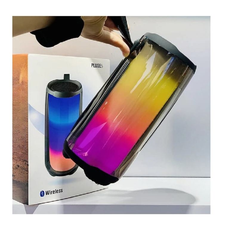 PARLANTE INALÁMBRICO PLUSE 5 BLUETOOTH LUZ LED C
