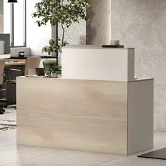 MUEBLES CRISOSTOMO - Counter de Recepción Moderno Malva 140cm