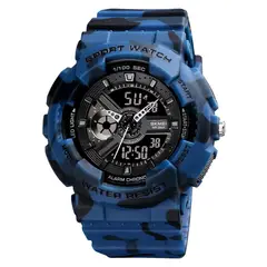 SKMEI - - Reloj Análogo-Digital 1689CMBU para Hombre