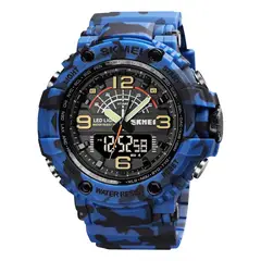 SKMEI - - Reloj 1617CMBU Analógico y Digital para Hombre