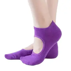 GENERICO - Kit 2 pares - Medias Antideslizantes Yoga Marinera Pilates Gym Baile