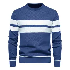 BLWOENS - Camisa Manga Larga Hombre 207-Azul