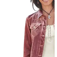 BLWOENS - Chaqueta de para mujeres MC644-Rosa