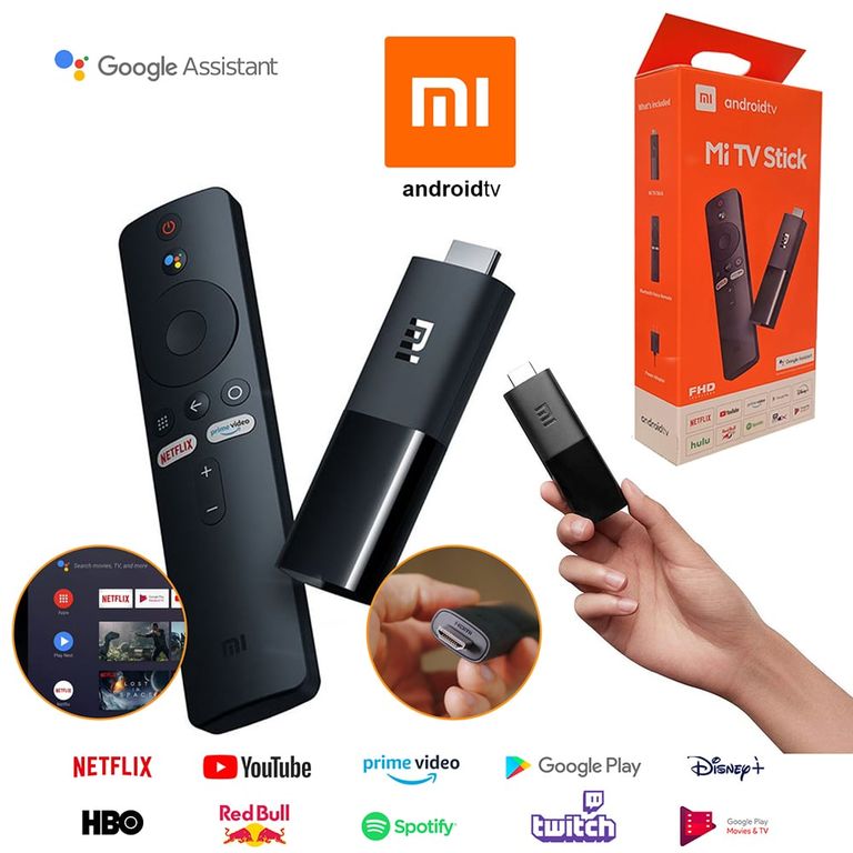 Mi Tv Stick Android Tv Xioami Cromecast Google Asistant