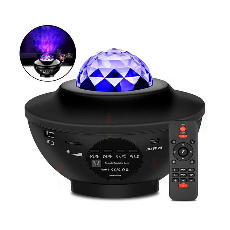Parlante luces LED Bluetooth Mp3