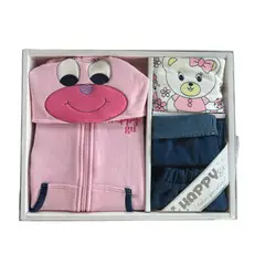 GENERICO - CONJUNTO CHALECO PARA BEBE - NIÑANIÑO