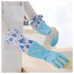 GENERICO - Guantes de Goma de Silicona para Lavar Platos y Limpieza del Hogar