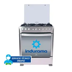 INDURAMA - Cocina a Gas 6 Hornillas Parma Zafiro - Croma
