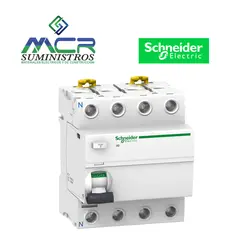 SCHNEIDER ELECTRIC - INTERRUPTOR DIFERENCIAL TETRAPOLAR 4P SUPERINMUNIZADO 63A Schneider