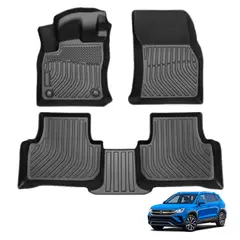 TECGO - PROTECTOR CUBRE PISO 5D TPE VOLKSWAGEN TAOS 2022 EN ADELANTE