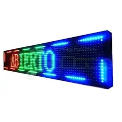 GENERICO - LETRERO LED COMPARTIDO 3 COLORES PANEL PUBLICITARIO