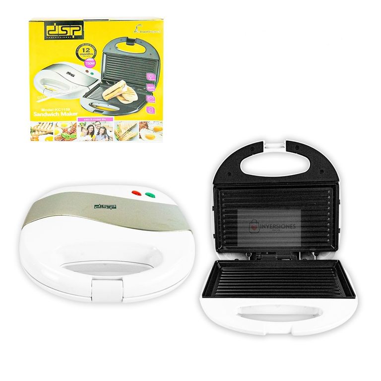 Mini Parrillera Electrica KC1159 Blanca