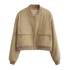 BLWOENS - Chaqueta para mujer A19621-Beige