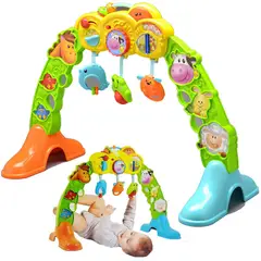 WINFUN - Gimnasio 3 en 1 para Bebés Centro de Actividades