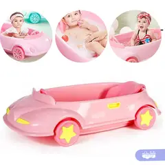 GENERICO - Bañera Tina de Baño Carrito Rosado