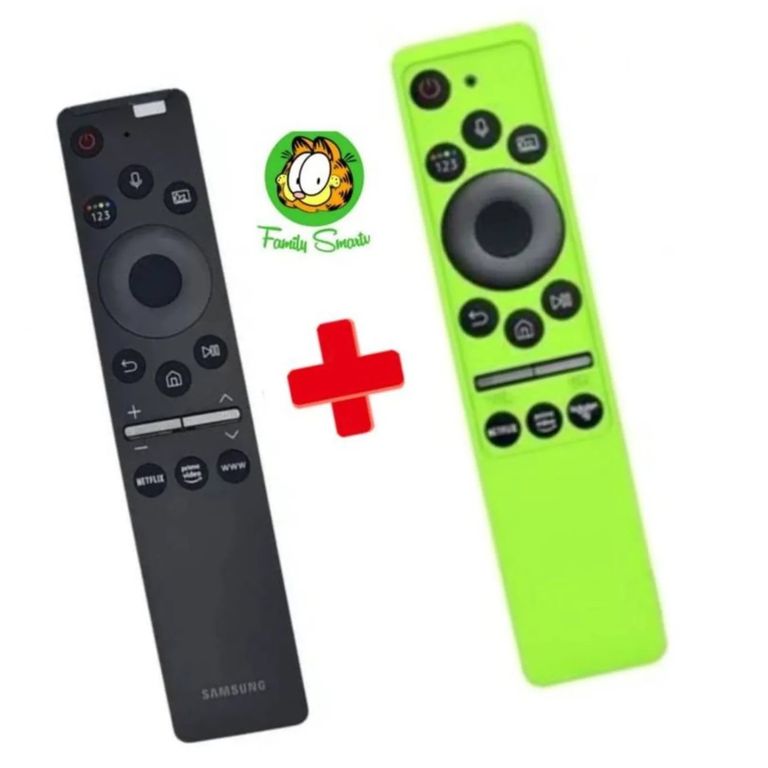 Control Remoto Genérico Samsung Con comando Voz Bn59-01330 funda Verde