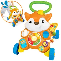WINFUN - Caminadora Bebé Musical Crece Conmigo Zorro Actividades