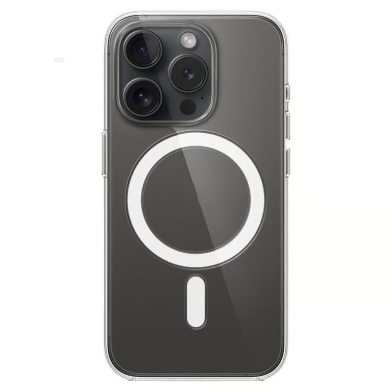 Funda Clear Case con MagSafe para iPhone 15 Pro - Transparente