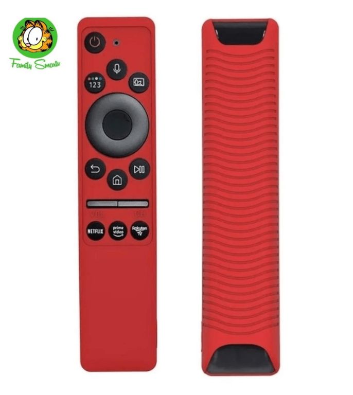 Funda de Silicona para control remoto con comando voz Color Rojo
