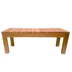 START FG - Banca Banco de madera Banco de terraza 2.00 mts tormillo original