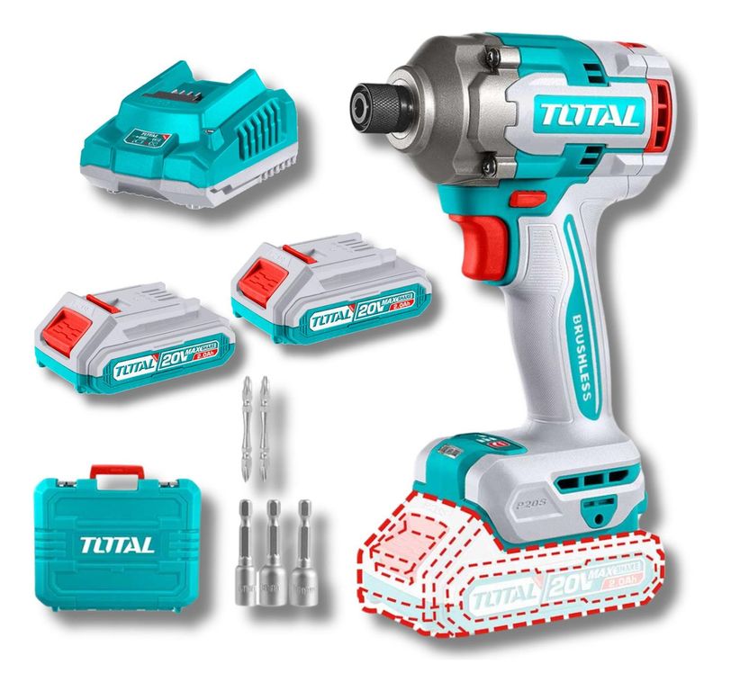 Atornillador de impacto 285nm 20v