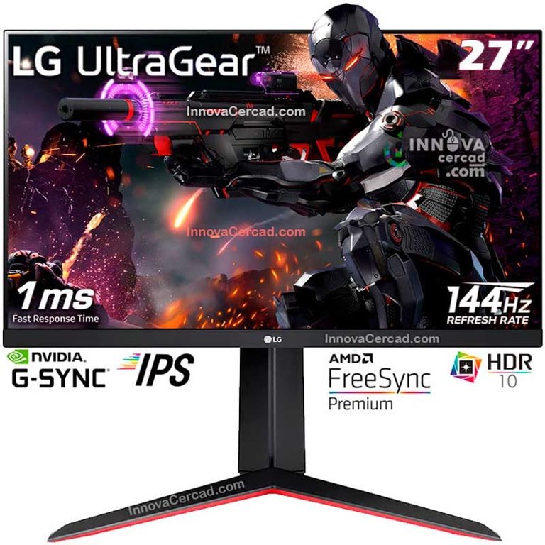Monitor UltraGear 27GN65R-B 27 IPS 144HZ 1Ms HDR10 G-SYNC