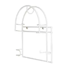 MAS CASA MOBILIARIO Y ACCESORIOS - Soporte en color blanco para tubo de aspiradora Más Casa Perú