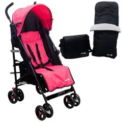 SAFETY 1ST - Coche Baston Paseo Safety Aluminio Bolso Pañalero
